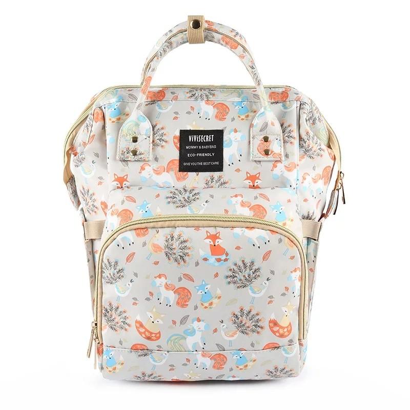 Fox print diaper bag Babies Kids Going Out Diaper Bags Wetbags on Carousell