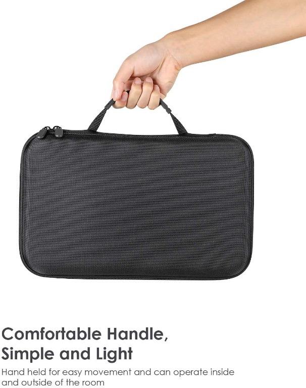 FREE Delivery ieGeek Portable DVD Player Carrying Case, Durable & Rigid