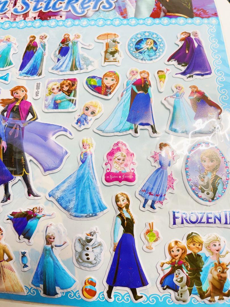 Frozen sticker Elsa Sticker Princess sticker, Hobbies & Toys