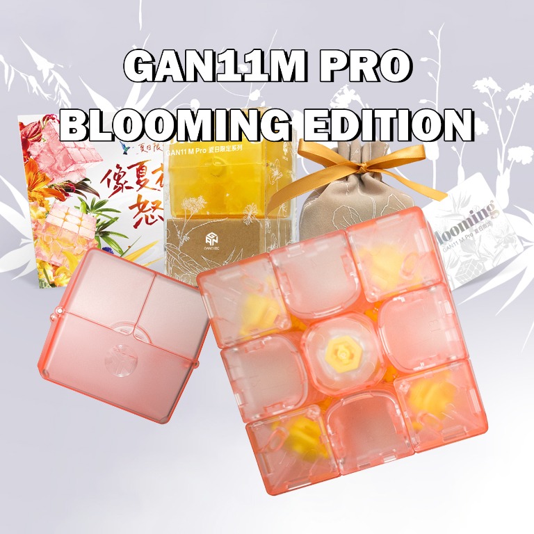 GAN 11 M Pro Blooming Edition, Hobbies & Toys, Toys & Games