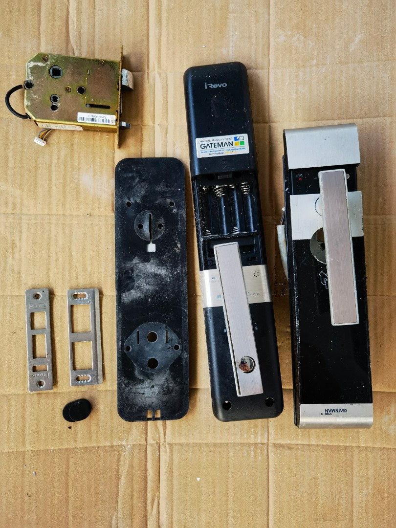 Gateman V100 H Door Smart Lock Repaire Parts Furniture Home Living Security Locks Locks Doors Gates On Carousell