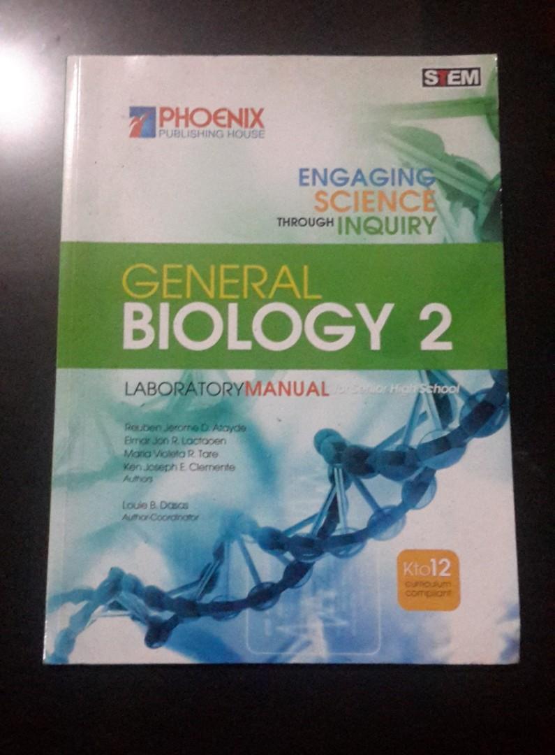 General Biology 2 (laboratory manual for SHS), Hobbies & Toys, Books ...