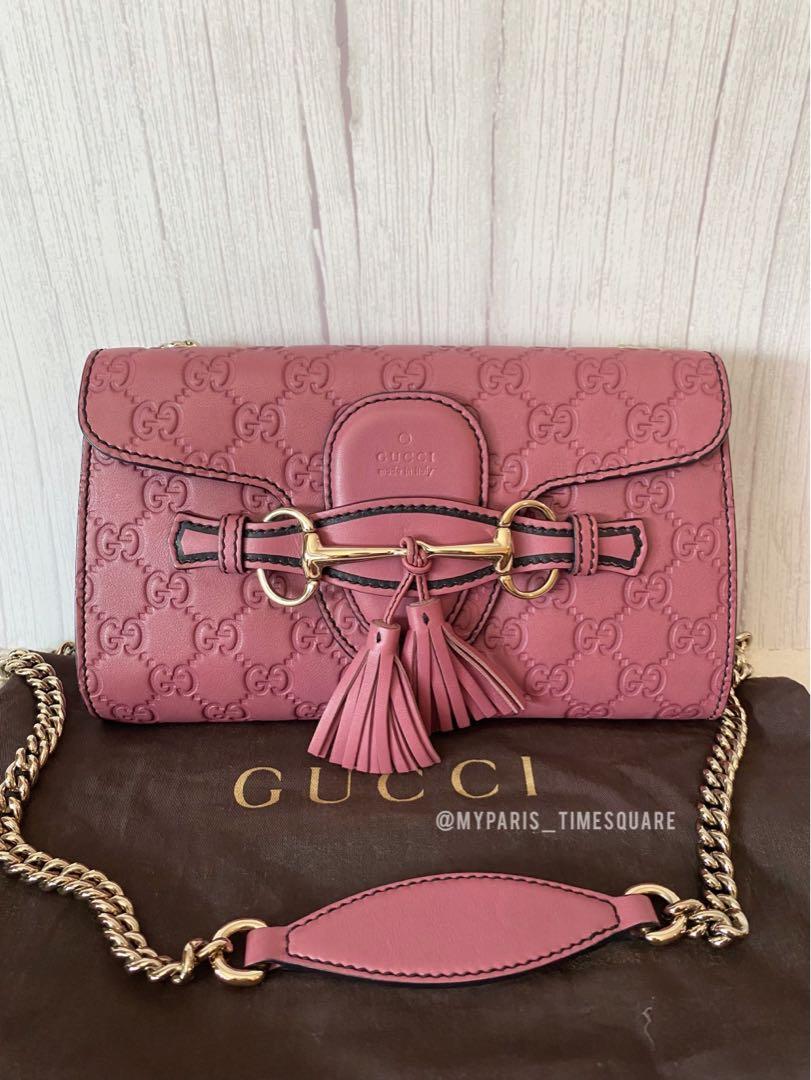 Gucci guccissima emily bag deals
