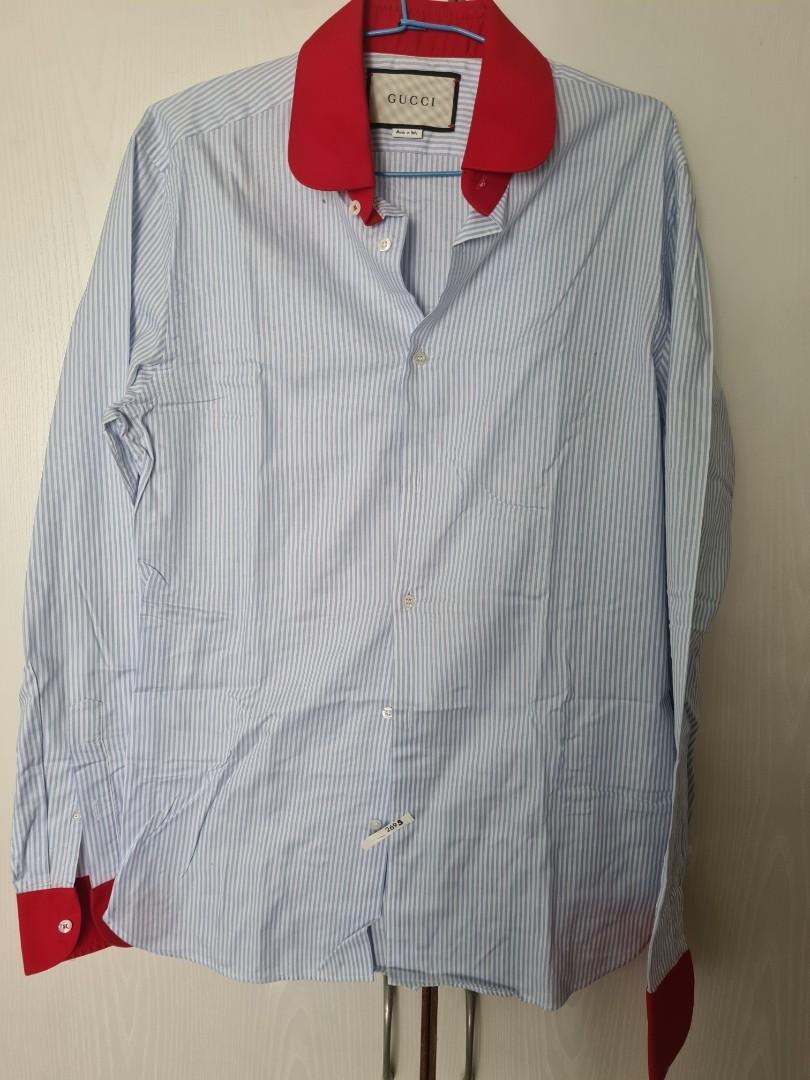 Gucci Tailored Formal Shirt, Men's Fashion, Tops & Sets, Formal Shirts on  Carousell