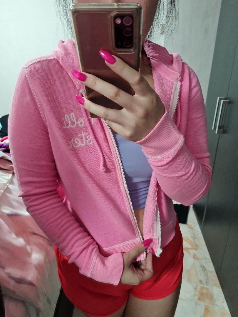 Hollister jacke pink top