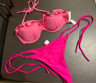 Hot Pink Bikini (two piece) FOR SALE! BRAND NEW!