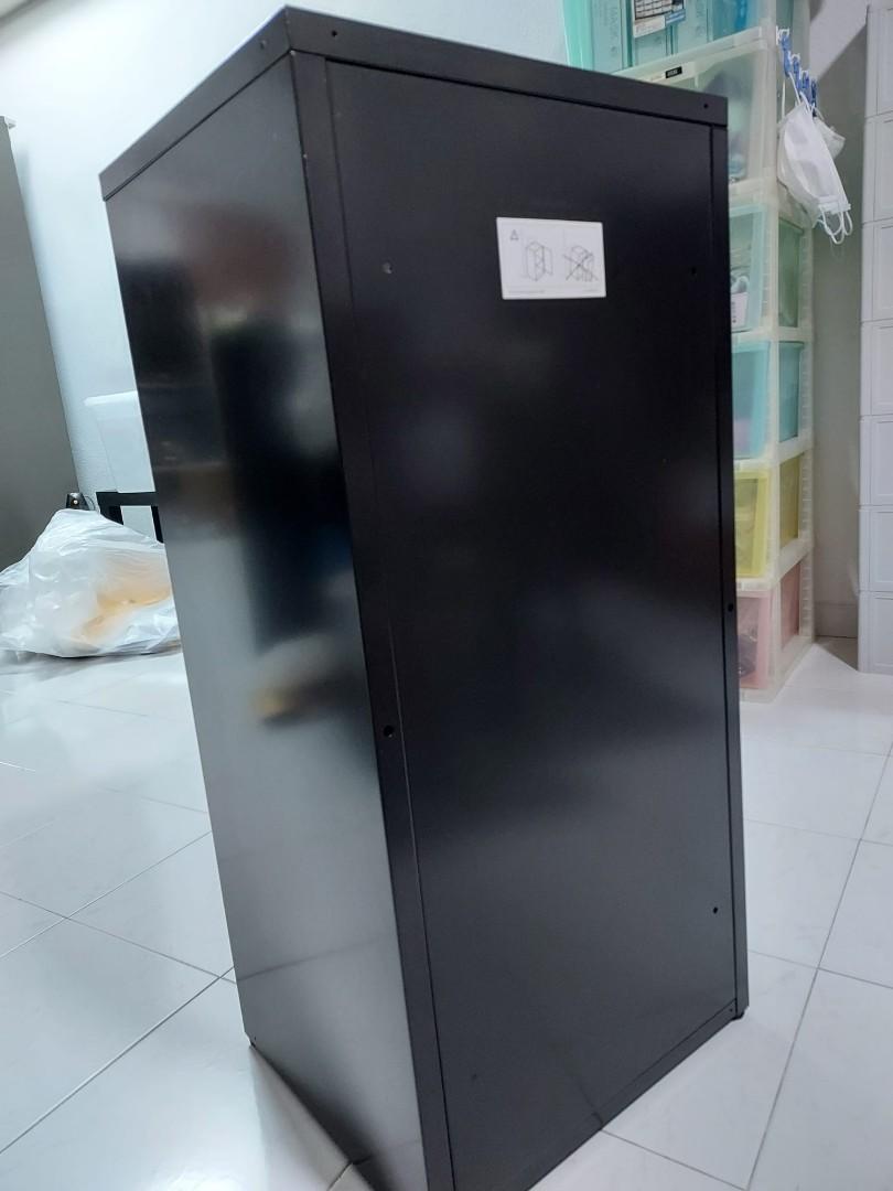 Ikea black metal Furniture & Home Living, Furniture, Shelves, & Racks on Carousell