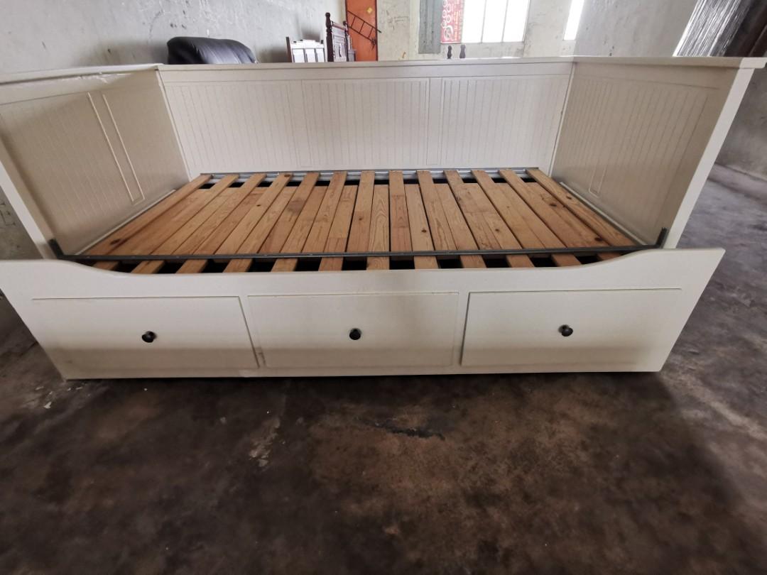 Ikea hemnes sofa bed, Furniture & Home Living, Furniture, Sofas on
