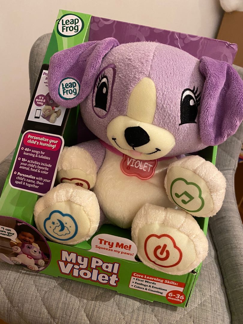 interactive plush bear