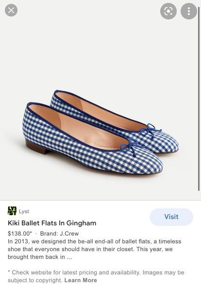 J crew sales kiki ballet flats