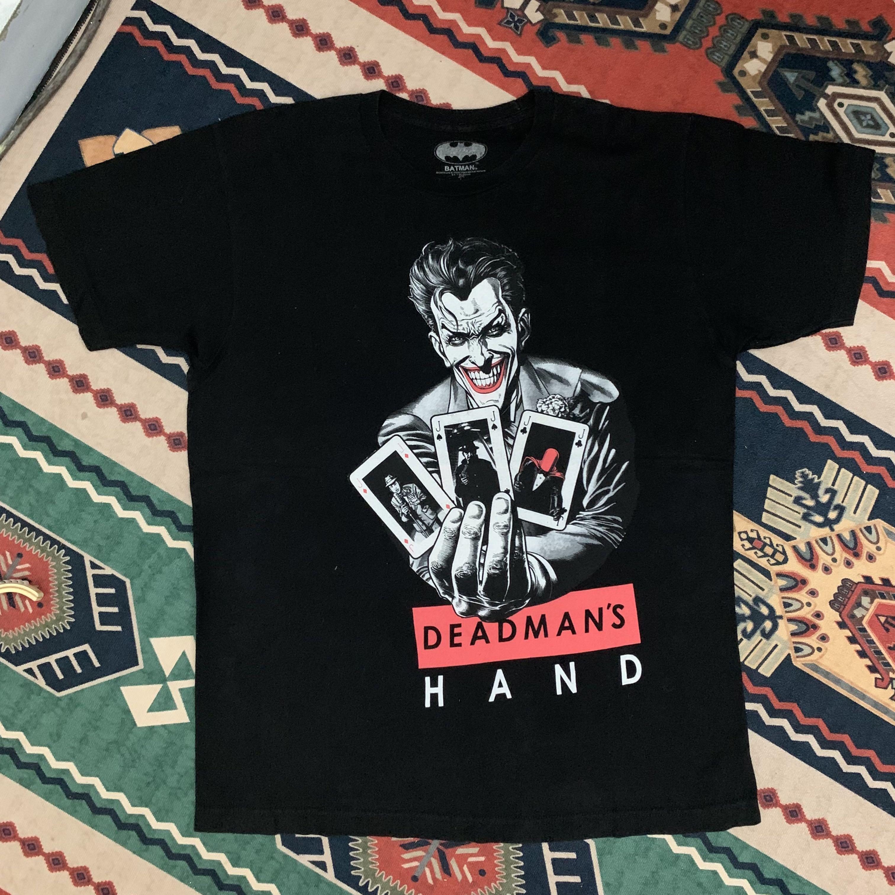 Joker dead man's hot sale hand shirt