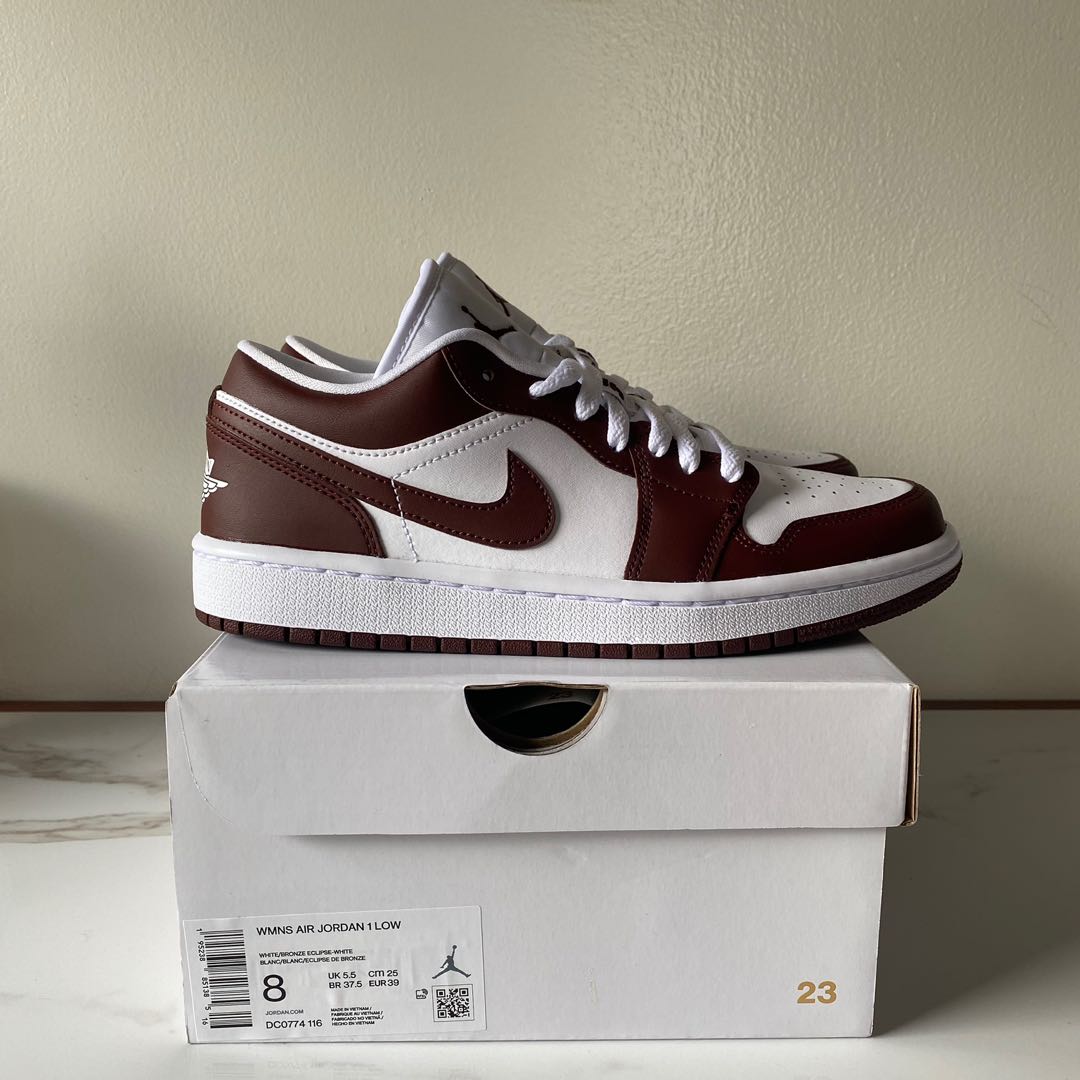 brown eclipse jordan 1 low