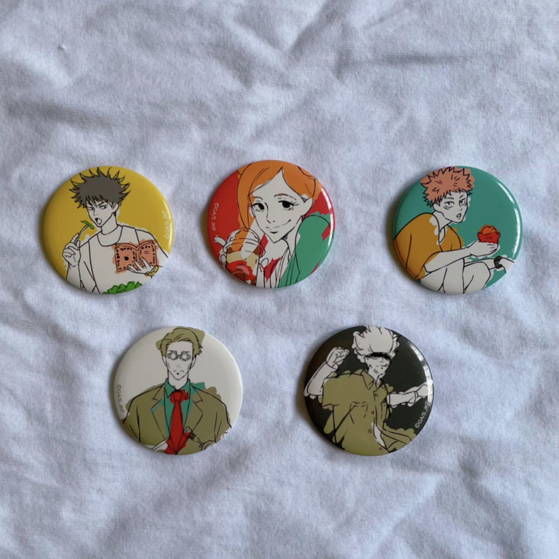 Jujutsu Kaisen Anime Japan 2021 Toho Animation Store Lost in Paradise Can  Badges, Hobbies & Toys, Memorabilia & Collectibles, J-pop on Carousell