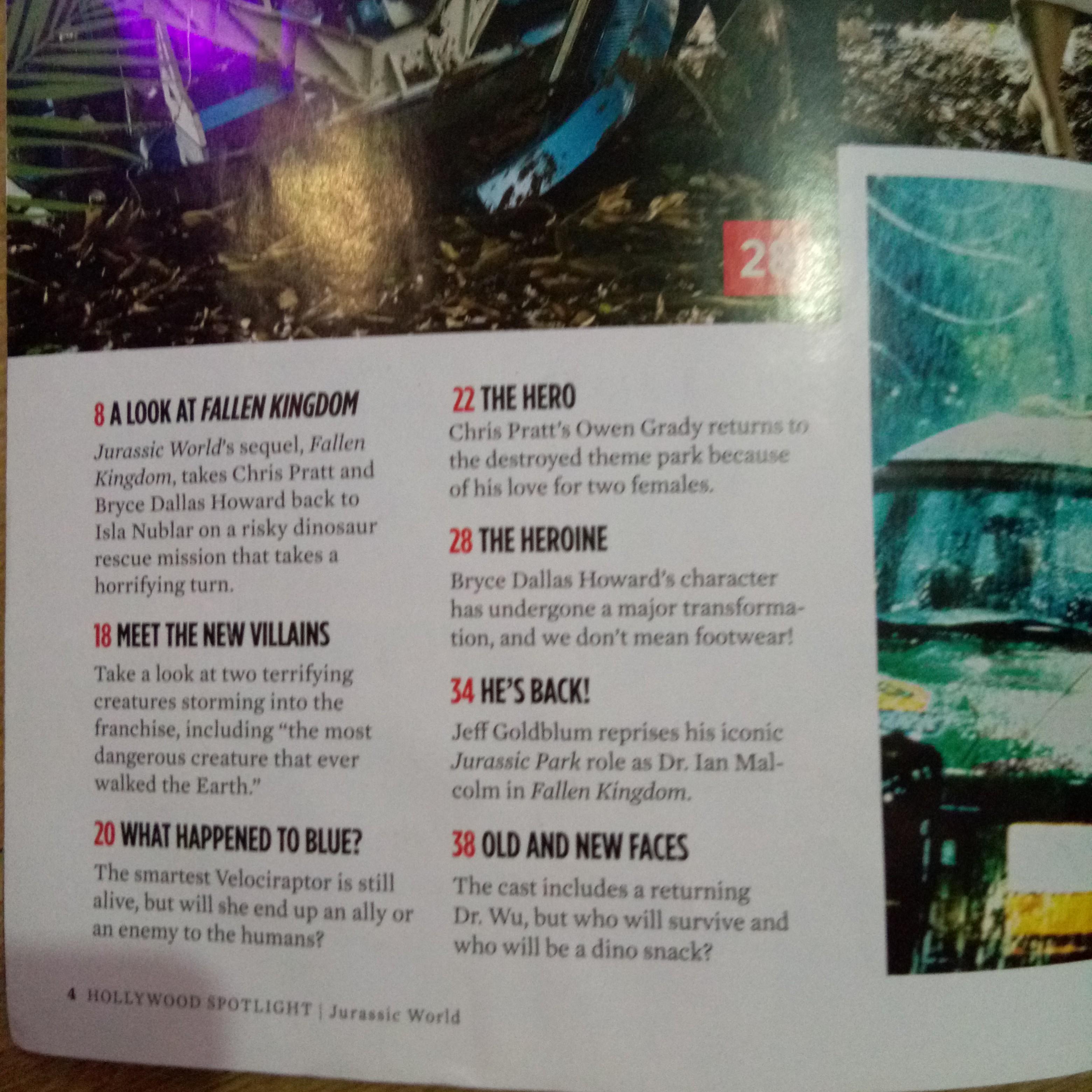 Jurassic World ( Park ) Magazine Special (Category: Magazines) located in Taguig. Submitted by garagesale_ph (Listing ID 1105201179, Image 2). Description: Back cover was cut out. 10% discount if you buy 3 or more items. 1 set = 1 item.