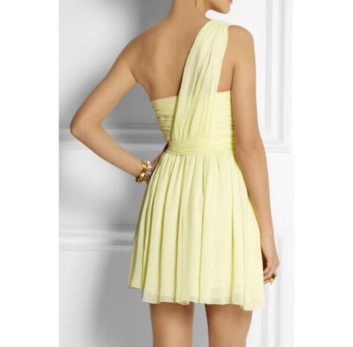 Kate moss top yellow chiffon dress