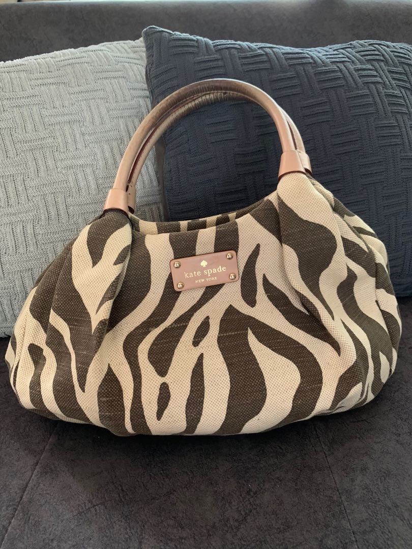 Kate Spade Handbag Zebra Print