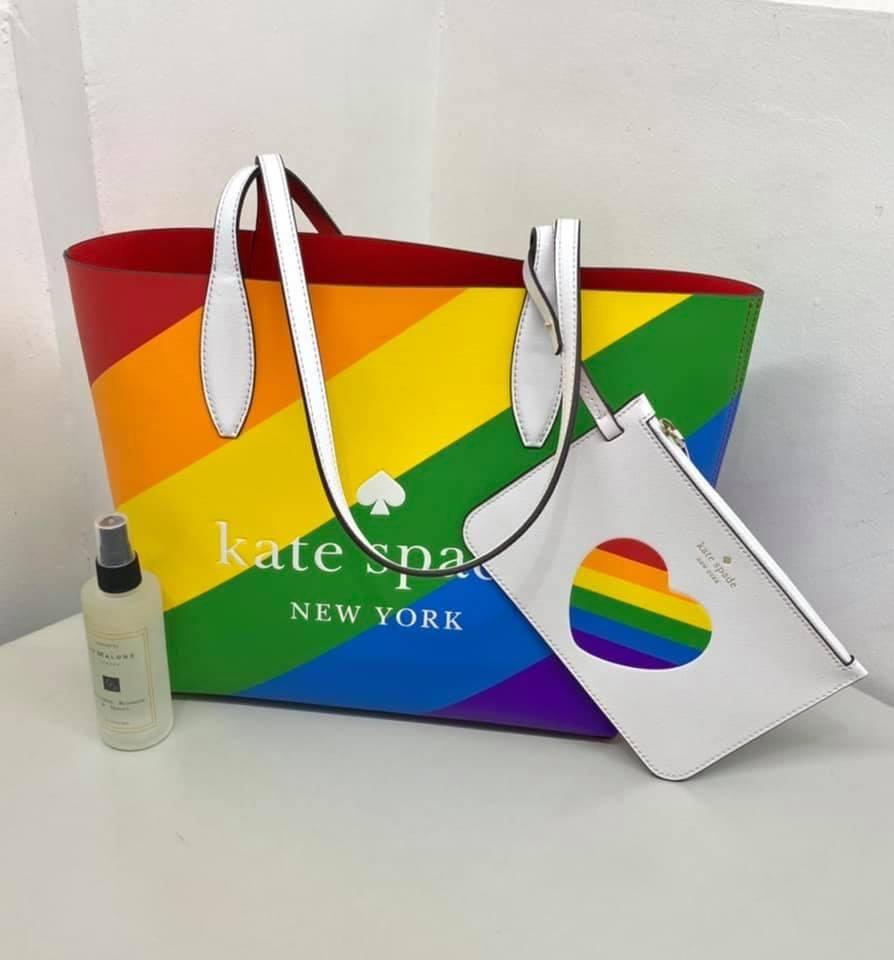 Kate spade rainbow small tote Clearance