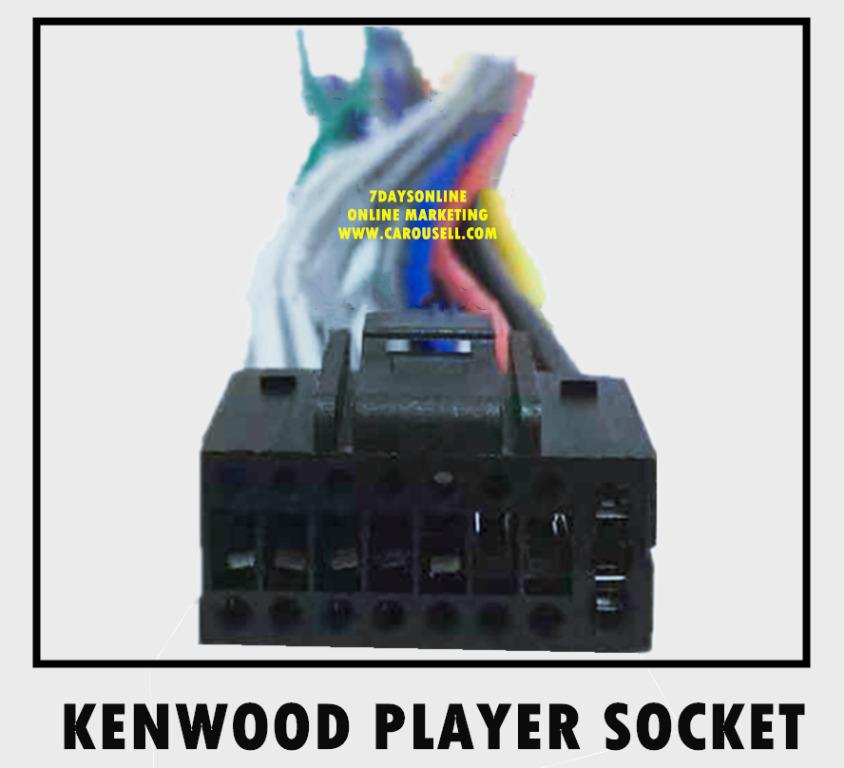 KENWOOD PLAYER SOCKET, Auto Accessories on Carousell