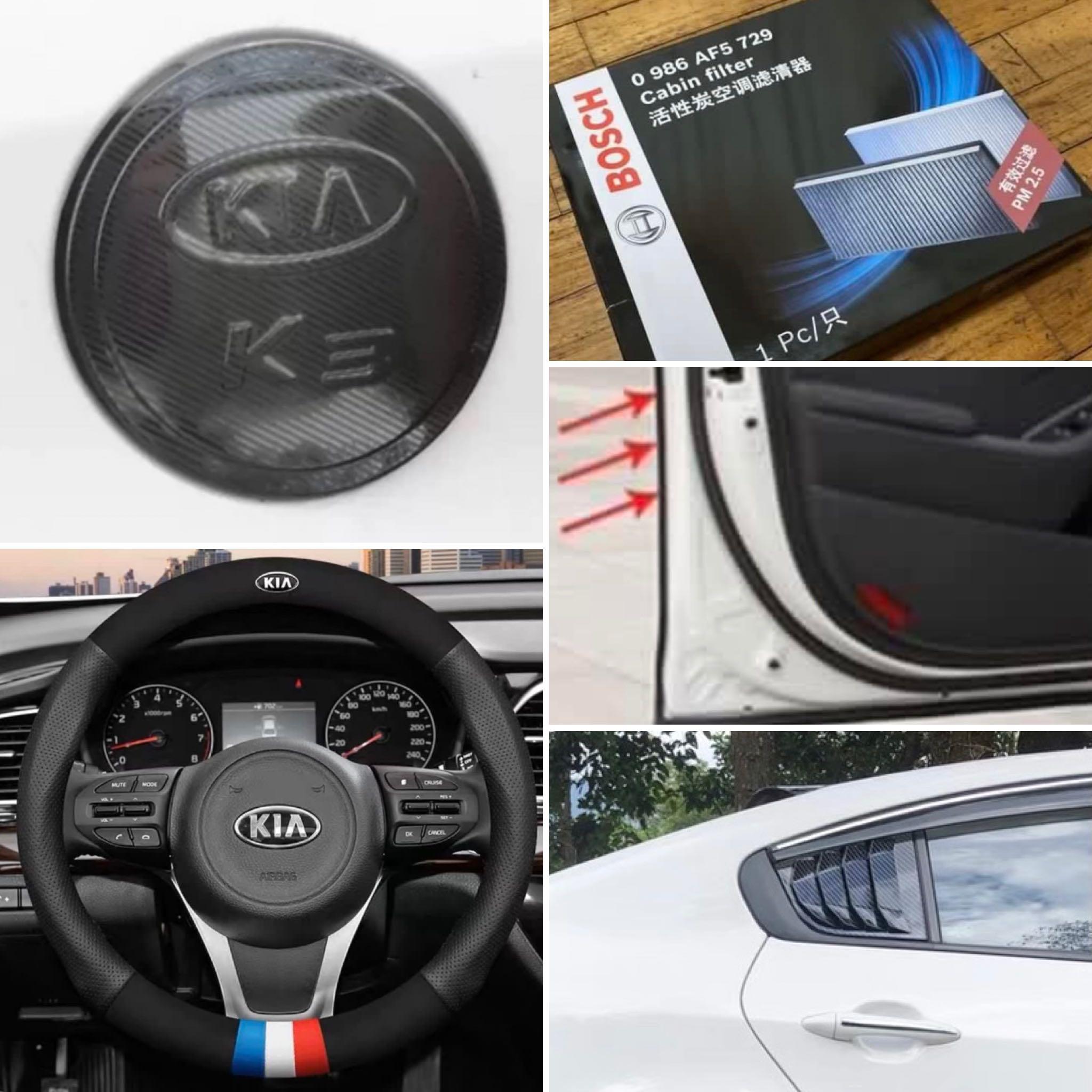 Kia K3 Accessories Spoiler , Car Accessories, Accessories on Carousell