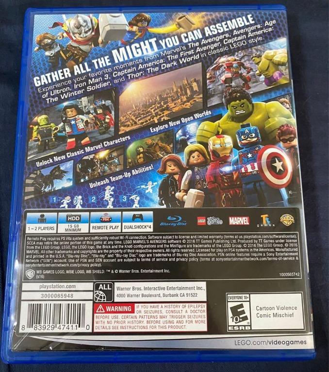 Warner bros PS4 Lego Marvel Avengers Multicolor