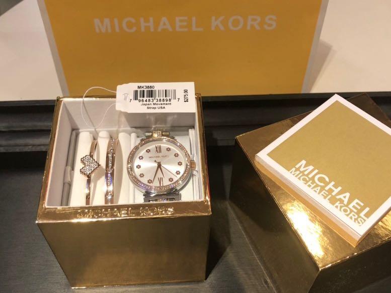 Michael Kors MK3881 Stainless Steel Wrist Watch for Girls / Watch For Women