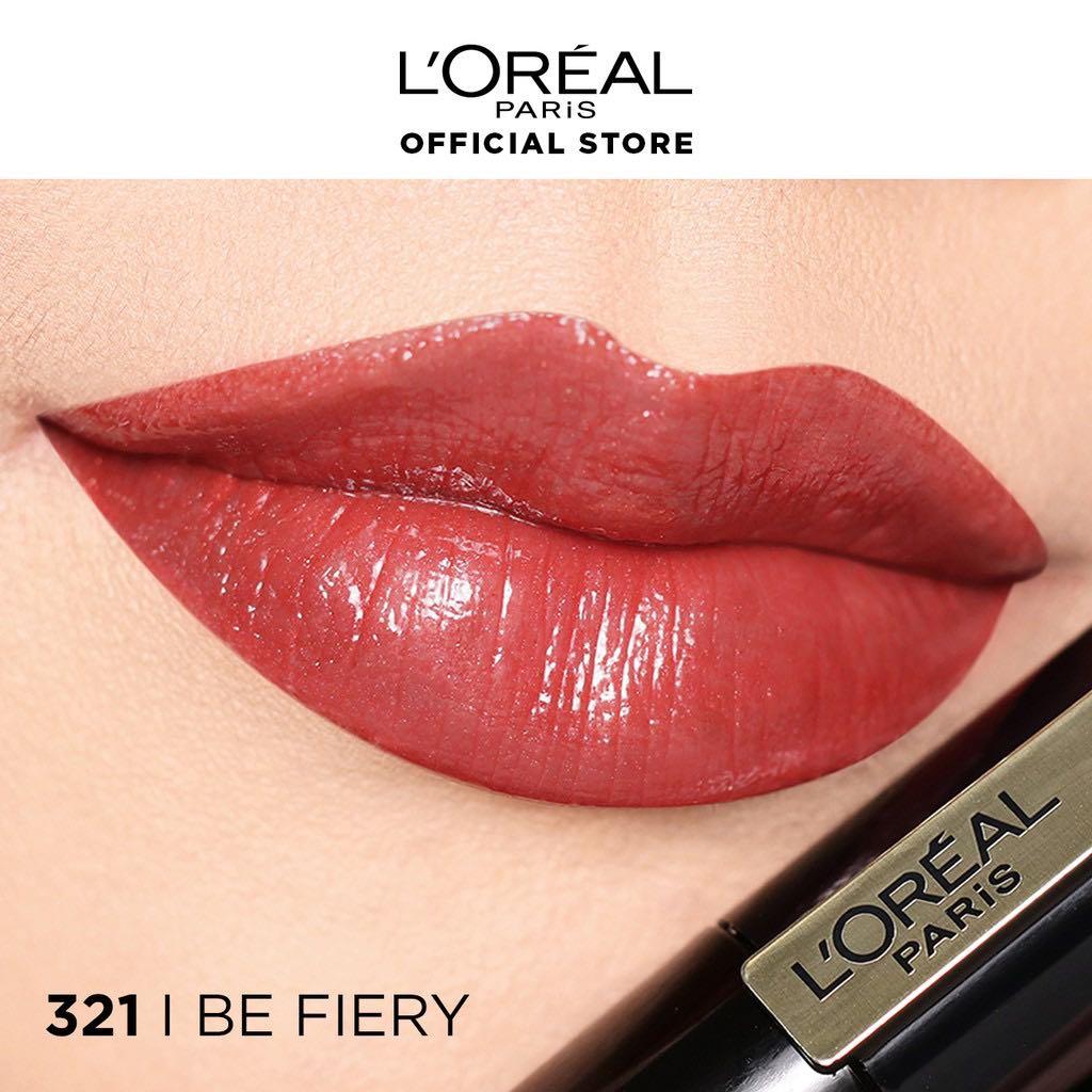 L'Oreal Paris Brilliant Signature Glossy Lip Stain (Tekstur ringan