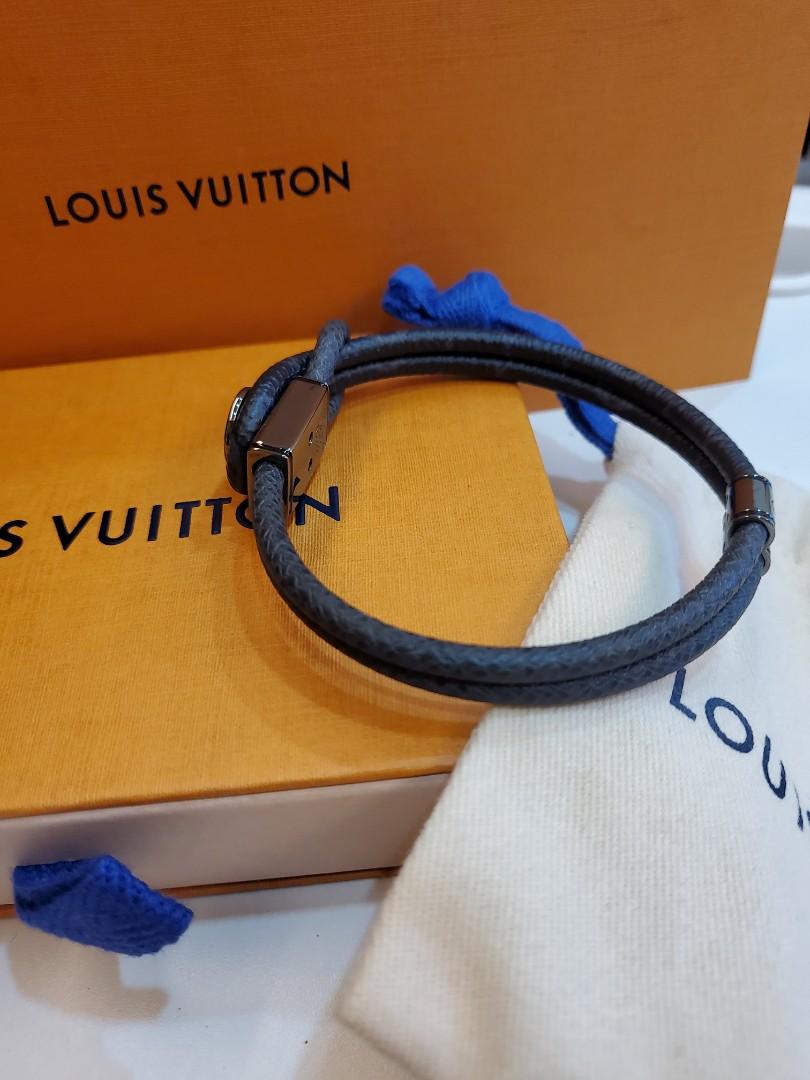 Louis Vuitton Loop It Bracelet - Gunmetal Bangle, Bracelets - LOU812612