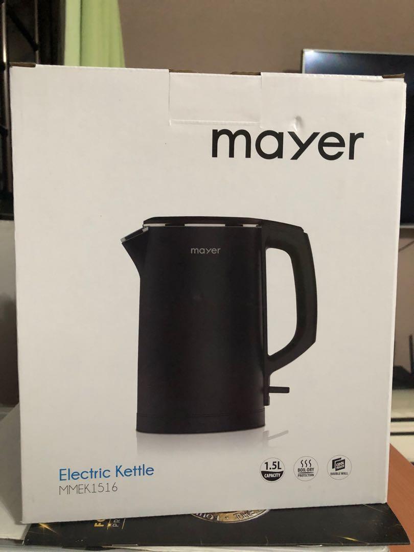 Mayer 1.5L Electric Kettle, TV & Home Appliances, Kitchen Appliances