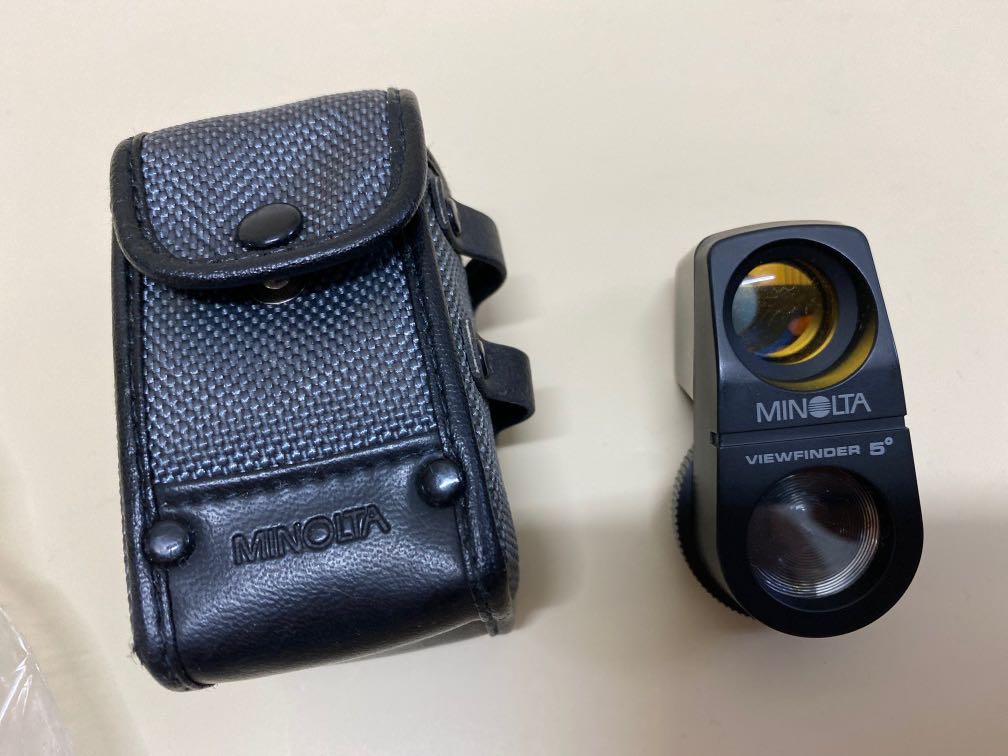 Minolta light meter 5 degree REF viewfinder, Photography, Photography