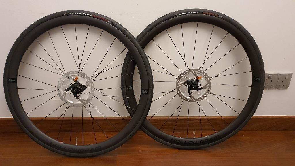 Hollowgram 35 carbon wheelset new arrivals