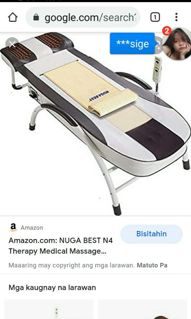 N4 THERMAL BED...NUGA BEST, Health & Nutrition, Massage Devices on