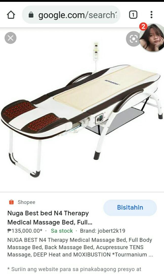 N4 THERMAL BED...NUGA BEST, Health & Nutrition, Massage Devices on