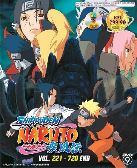Naruto Shippuden 火影忍者疾风传 Episode 221 7end Japanese Anime Dvd Box Set Rm299 90 Music Media Cd S Dvd S Other Media On Carousell