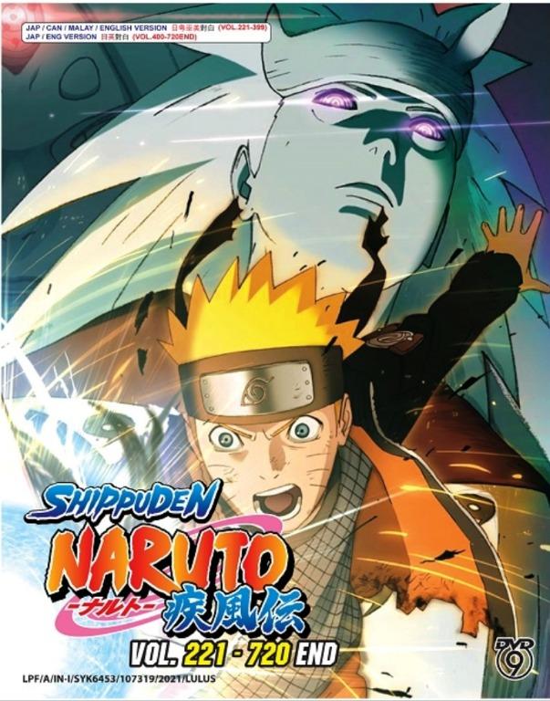 Naruto Shippuden Episode 221 720End Japanese Anime DVD Box Set RM299.90