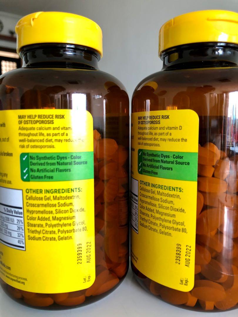 Nature Made supplement Calcium + Magnesium + Zinc + Vitamin D3, Health