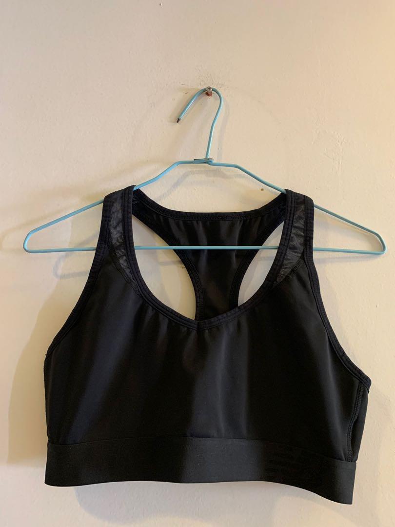 Sports bra unpadded clearance