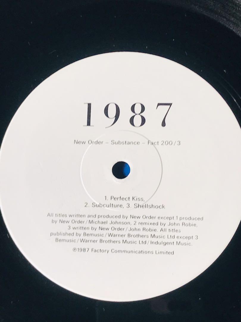 New Order · Substance 1987 (LP) [Limited Red & Blue Vinyl edition