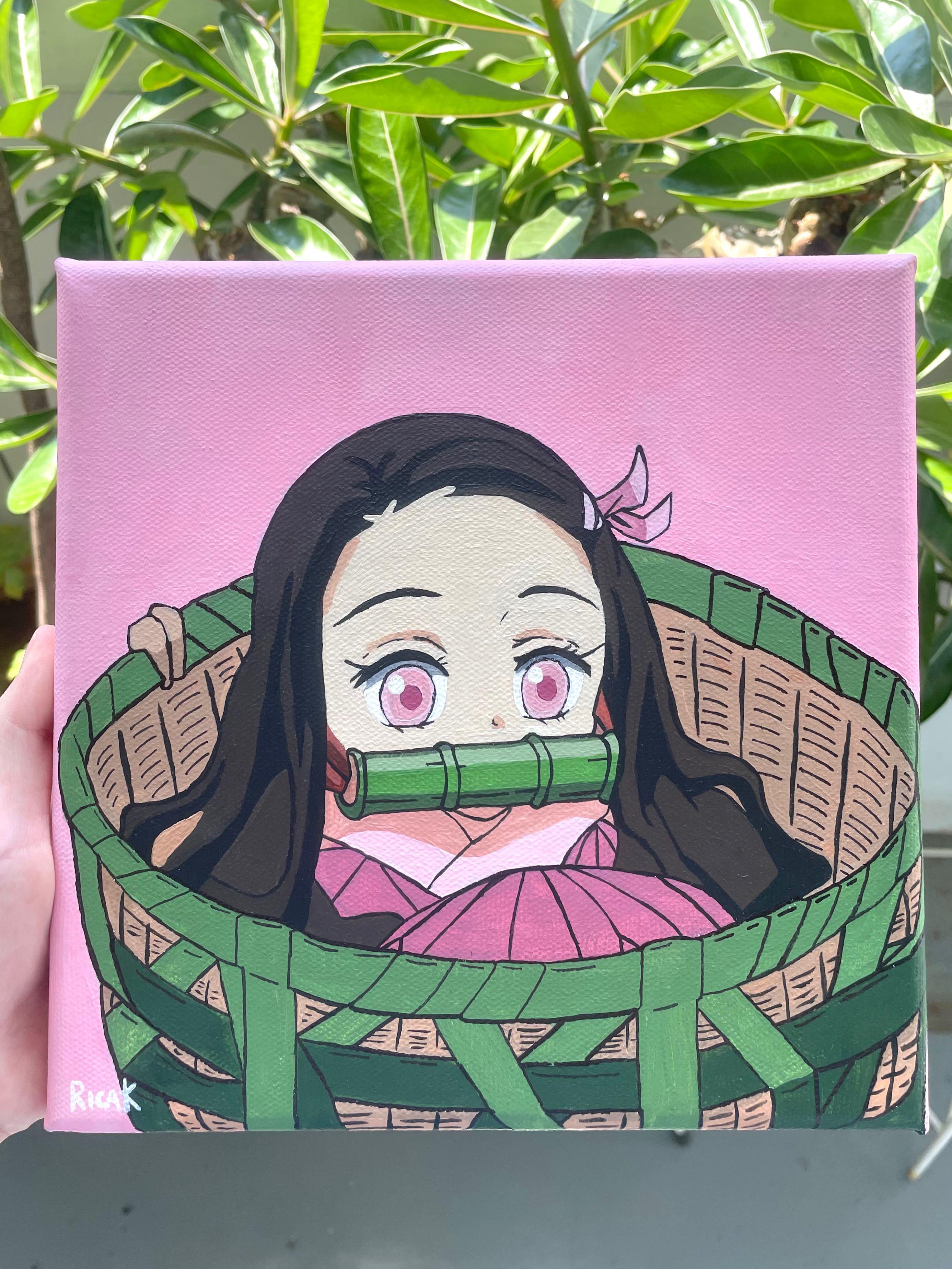 Anime/manga Paintings - Etsy Singapore