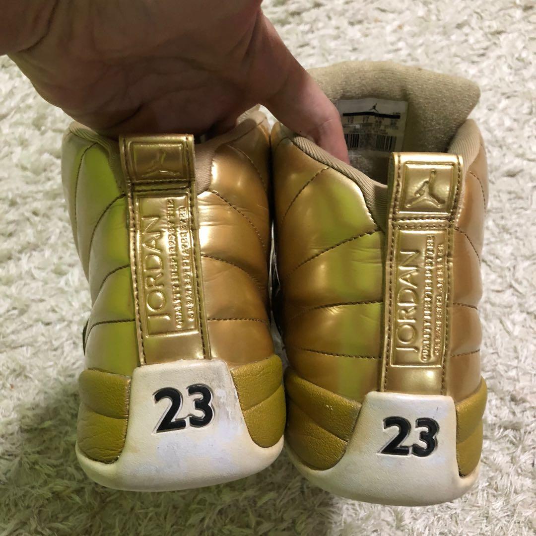 Nike Air Jordan 12 Retro Pinnacle Gold tag number Nike 130690 103 10 10 SALE ONLY 10 DAYS SALE TILL 20 10