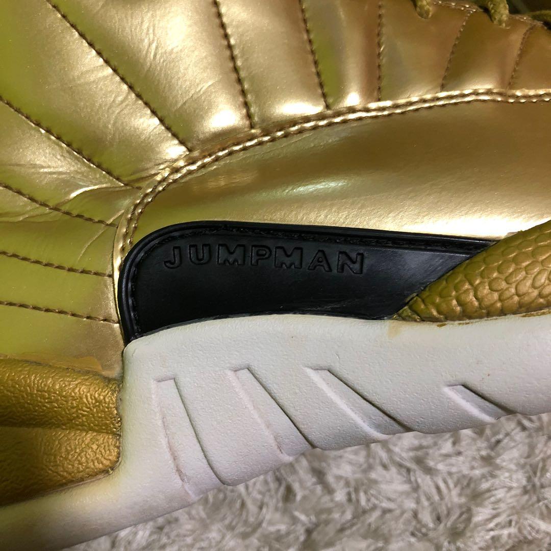 Air jordan 12 pinnacle gold top