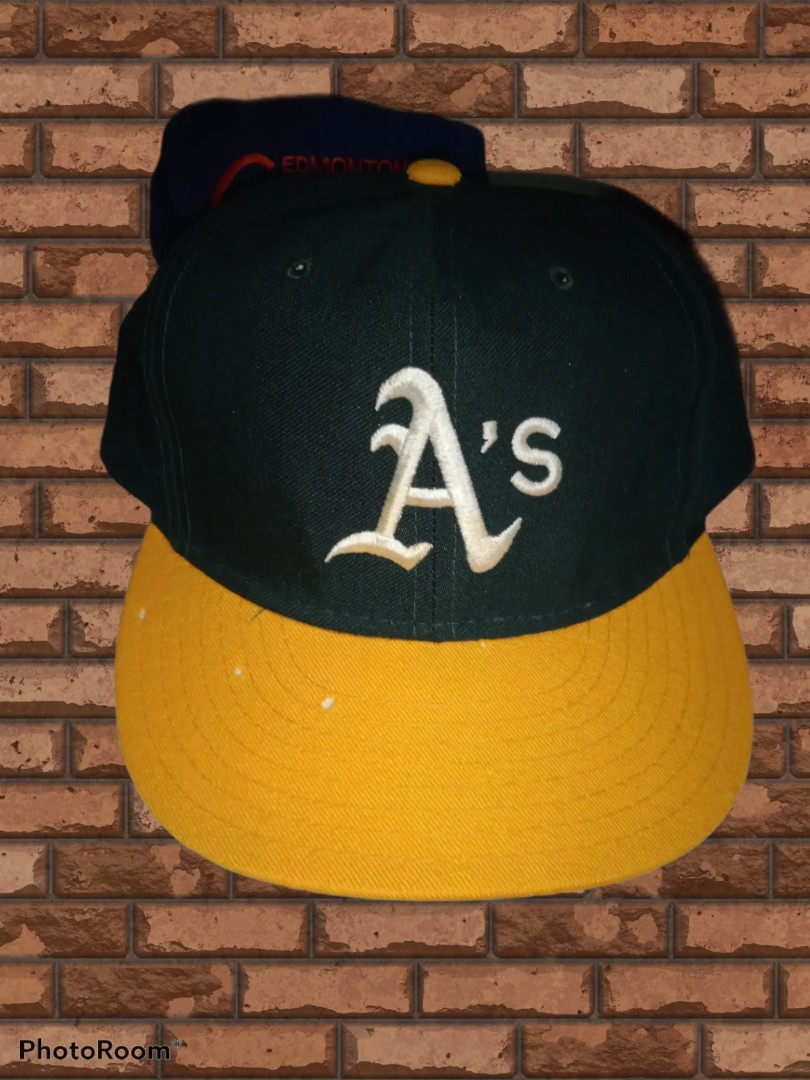 Vintage Oakland A's Snapback Hat Youngan Headwear -  Hong Kong