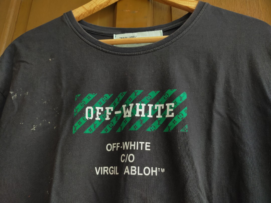 Louis vuitton x off white t shirt clearance