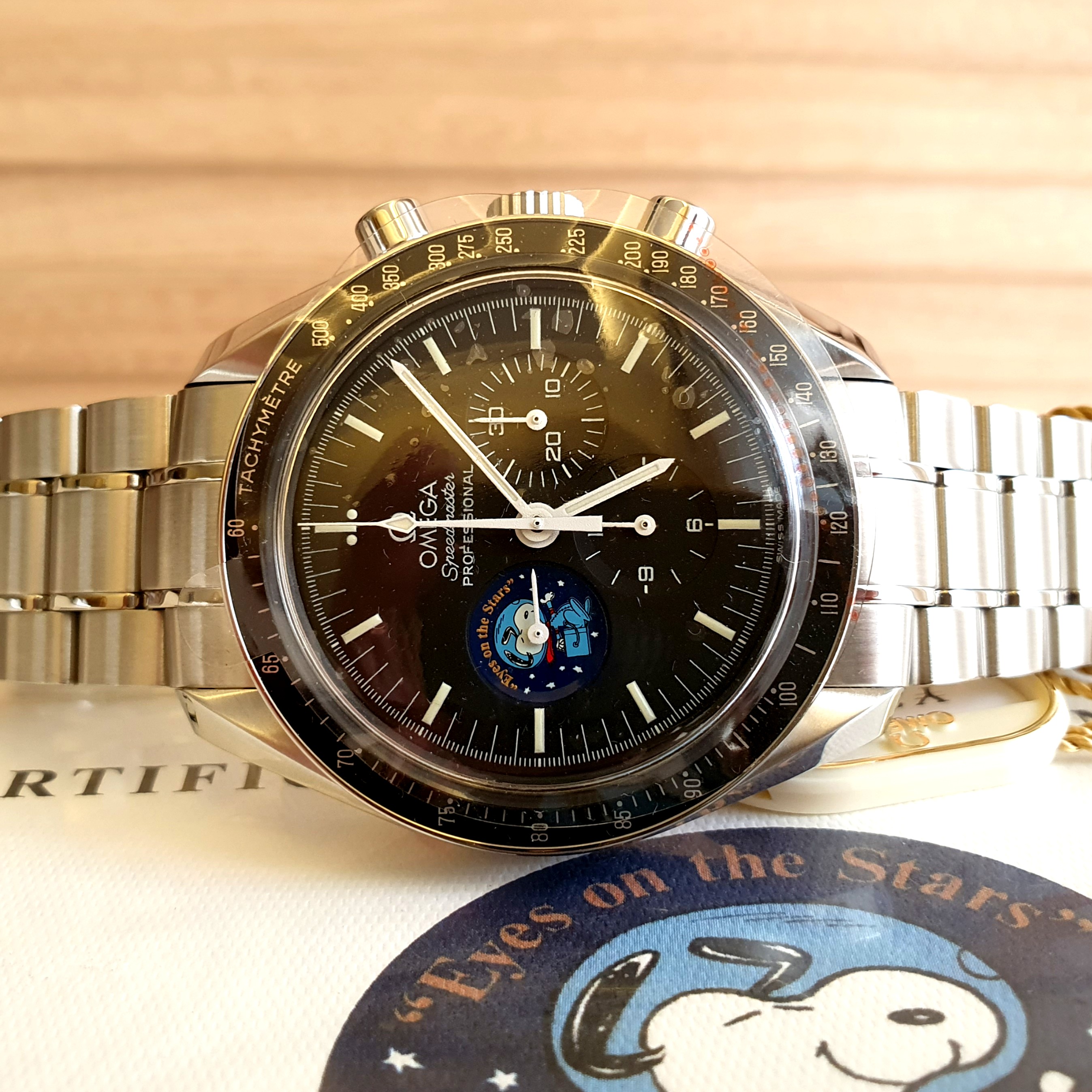 SnoopyxOMEGAxSwatchスヌーピーオメガ スウォッチ8月購入 時計