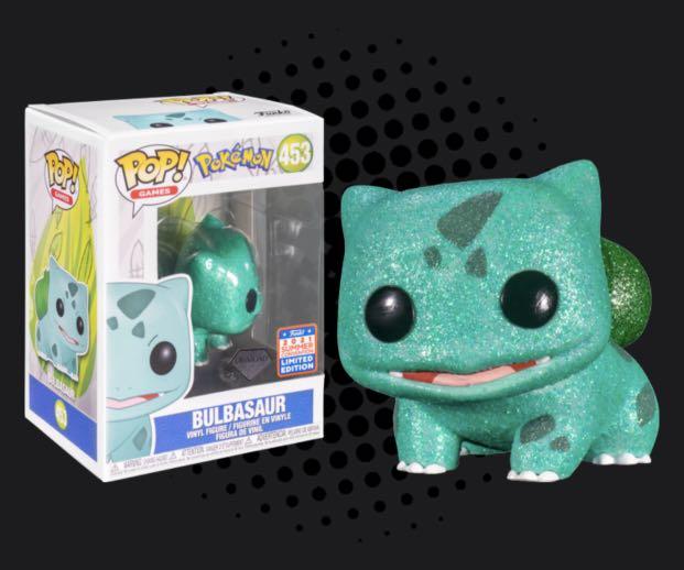 Bulbasaur Diamond Glitter Funko Pop 