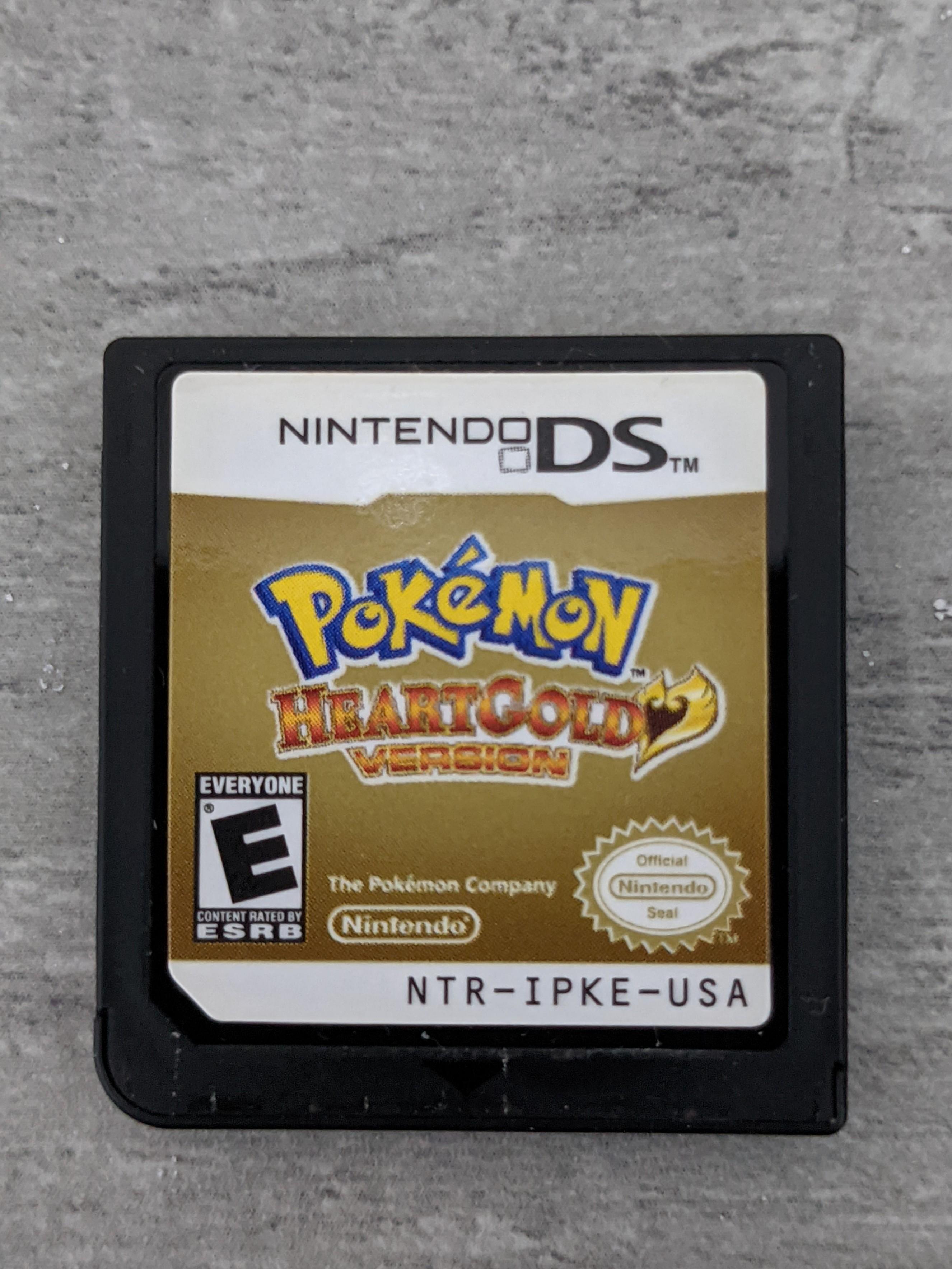 Pokemon heart gold cartridge hot sale