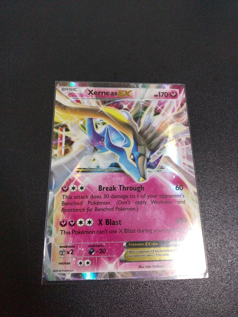 Pokemon TCG Xerneas EX Ultra Rare Promo, Hobbies & Toys, Toys & Games on  Carousell