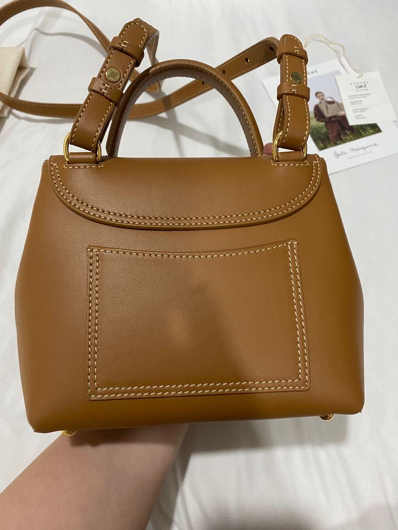 Polene Authenticated Numéro Un Nano Leather Handbag