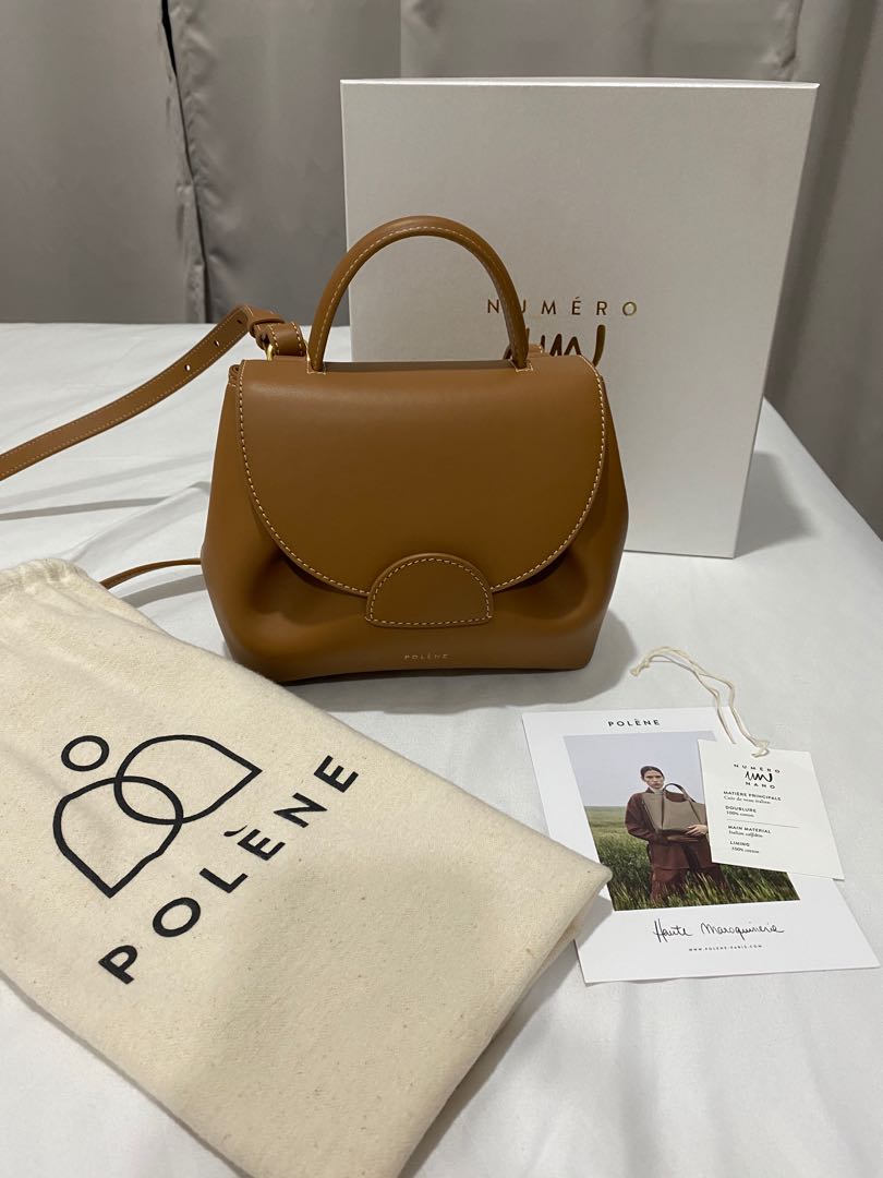 POLENE UN NANO :( is this a defect? I got my first polene un nano bag today  in the color tan and I was very excited! Everything is perfect but…after  taking a