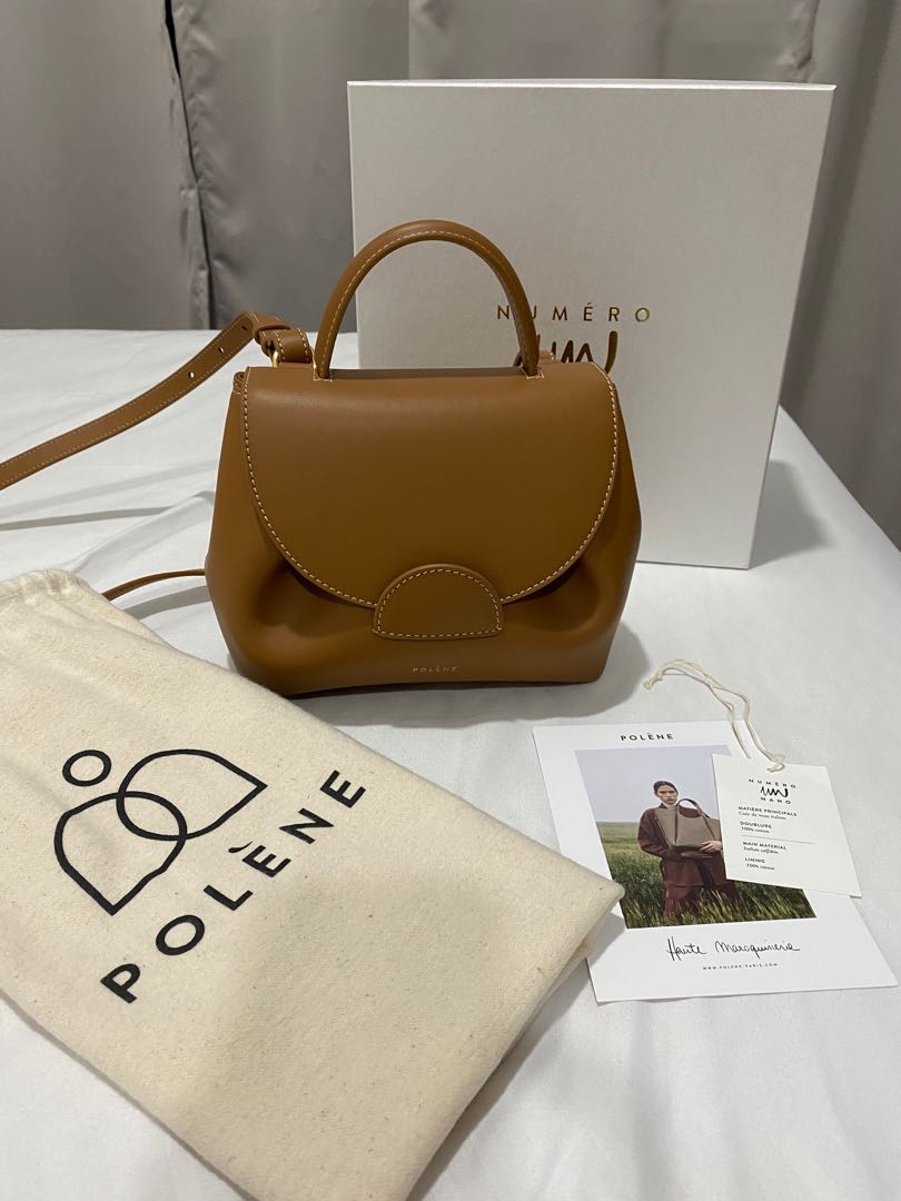 Polène  Bag - Numéro Un Nano - Camel