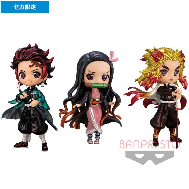 Preorder Demon Slayer Q Posket Special Color Tanjirou Nezuko Rengoku Hobbies Toys Toys Games On Carousell